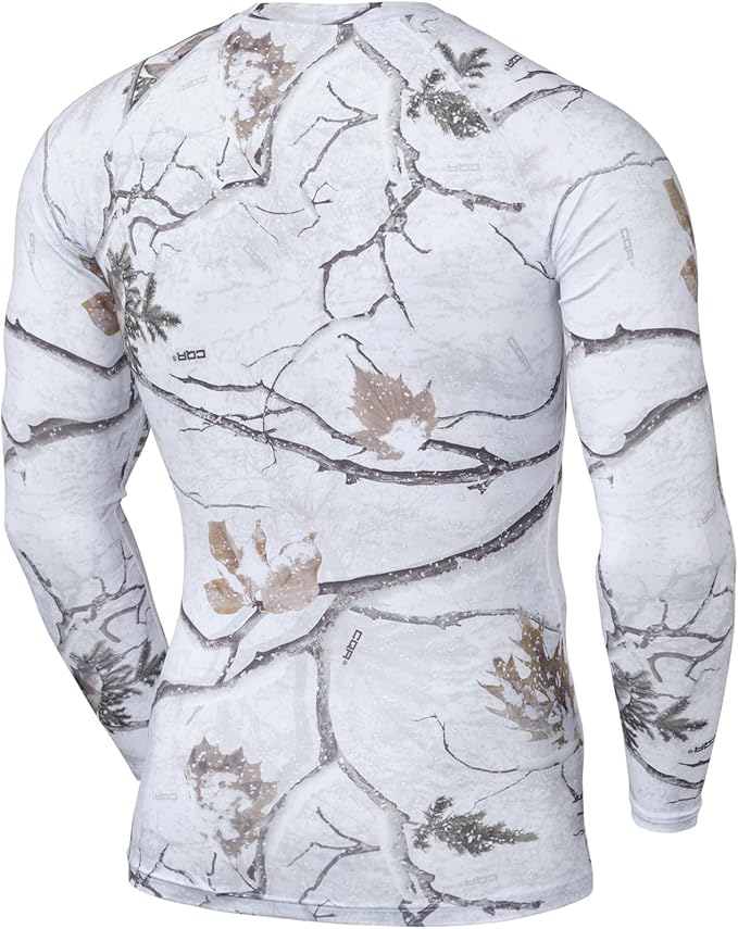 TSLA Men's UPF 50+ Compression Shirts, Cool Dry Long Sleeve Athletic Tops, Sports Baselayer Workout Shirt