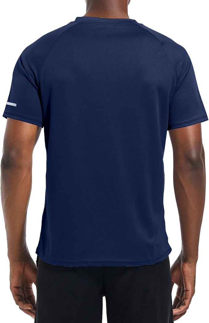 Holure Men's Mesh Quick-Dry Short Sleeve Workout T-Shirt