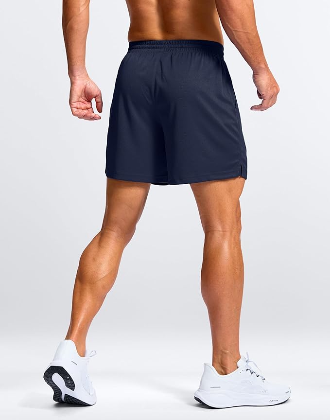 G Gradual Men's Athletic Workout Shorts with Pockets 5"/7"/9" Lightweight Quick Dry Gym Basketball Running Shorts for Men