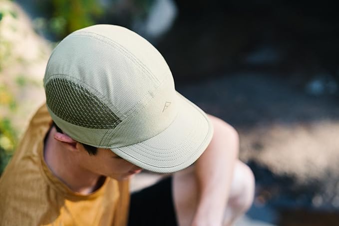 Tillak Element Hat, Ultralight Stretch Polyester and Mesh Cap with Soft Foam Bill and Snap Closure