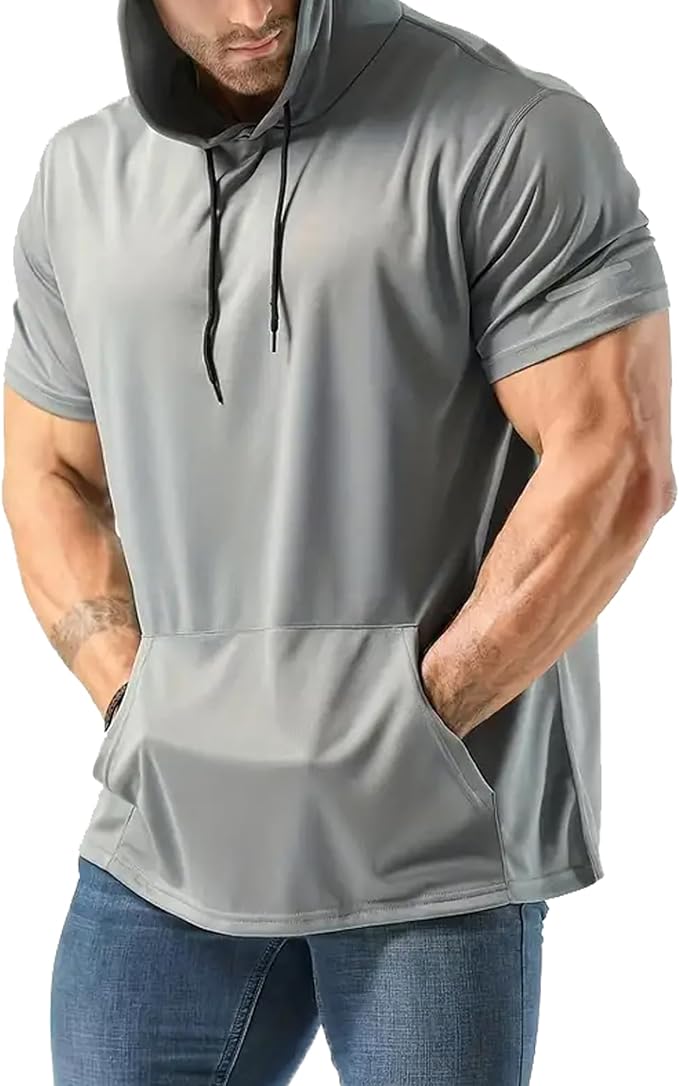 frueo Men's 1/3 Pack Workout Shirts Quick Dry Moisture Wicking Short Sleeve Mesh Athletic T-Shirts