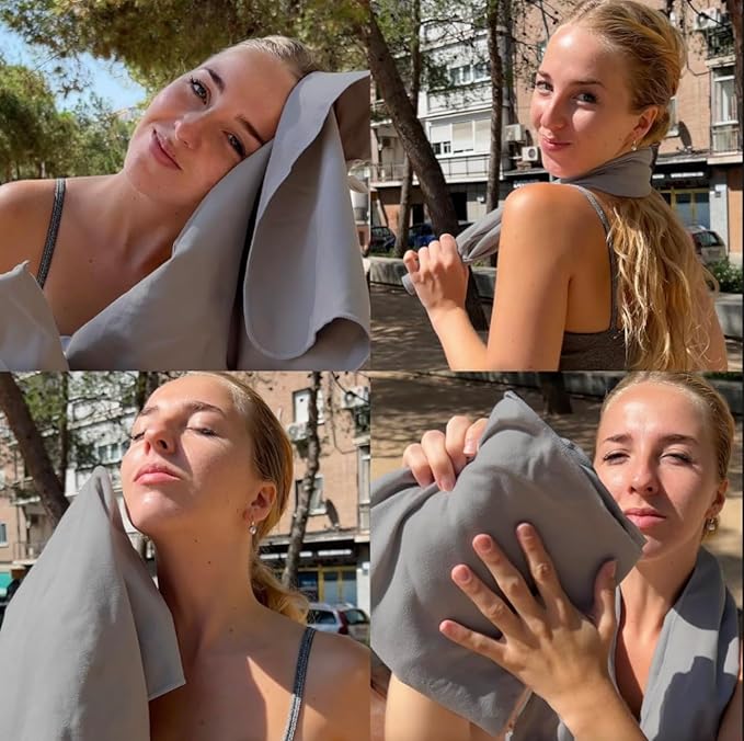 Sweat Towels Set 7 - Quick Dry Gym Towel Man and Woman Microfibre Towels for Gym Pack 7 - Exercise Towel Fast Dry - Odor-Free All Week