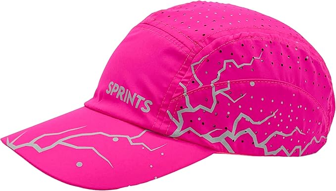 Sprints Race Day Performance HyperG Racing Cap | The Lightweight, Quick Dry, Running, Sport Hat, One Size, Unisex