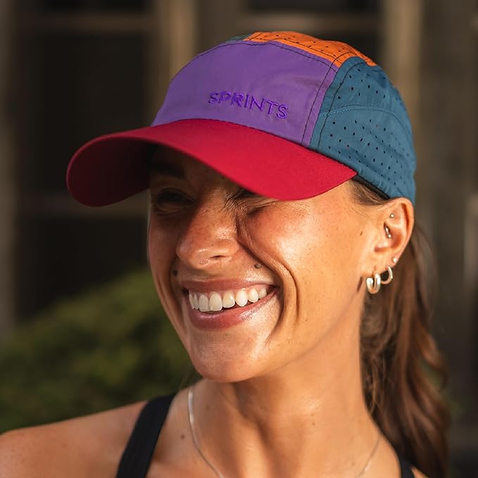 Sprints Race Day Performance HyperG Racing Cap | The Lightweight, Quick Dry, Running, Sport Hat, One Size, Unisex