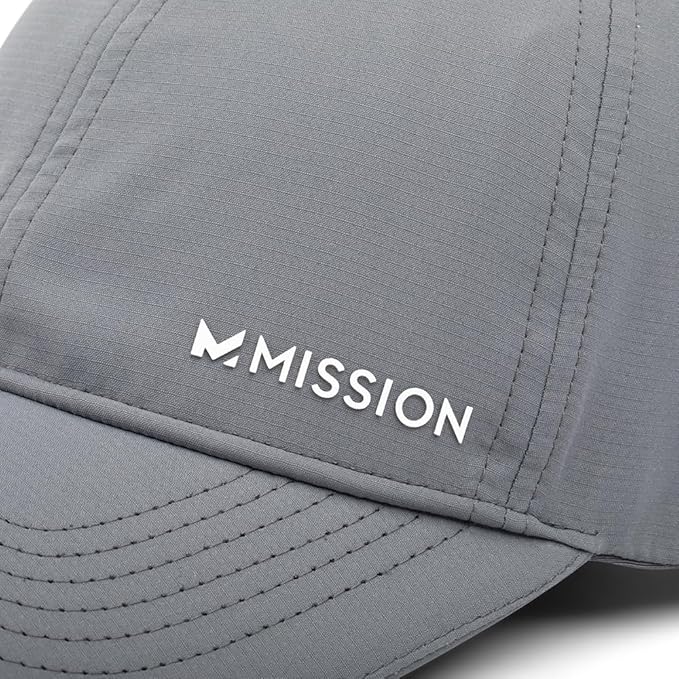 MISSION Cooling UPF Performance Hat - Unisex One Size Cap for Workouts, Golf & Running - Sweat & Water Activated Technology