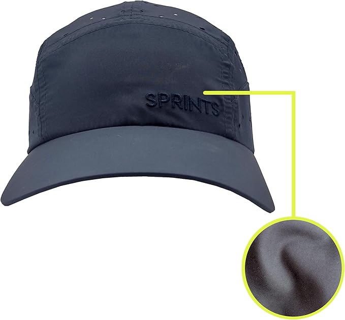 Sprints Race Day Performance HyperG Racing Cap | The Lightweight, Quick Dry, Running, Sport Hat, One Size, Unisex