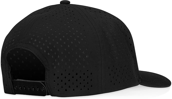 Gilbert Performance Snapback Hat | 5 Panel Blank Cap for Men & Women | Breathable & Lightweight | Curved Bill
