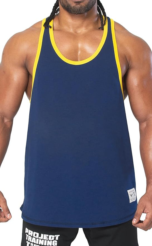 Men's Bodybuilding Stringer Tank Top Sleeveless Gym Shirts