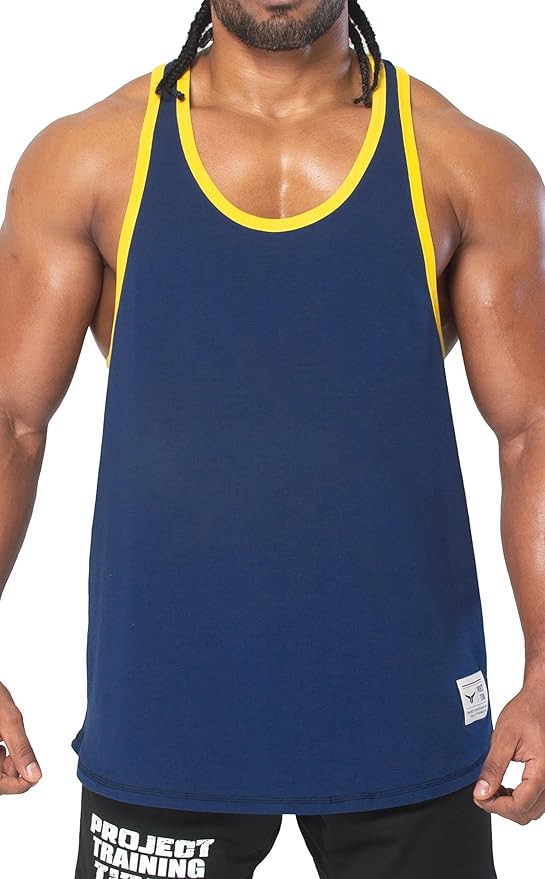Men's Bodybuilding Stringer Tank Top Sleeveless Gym Shirts