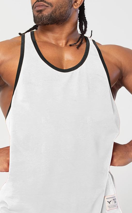 Men's Bodybuilding Stringer Tank Top Sleeveless Gym Shirts