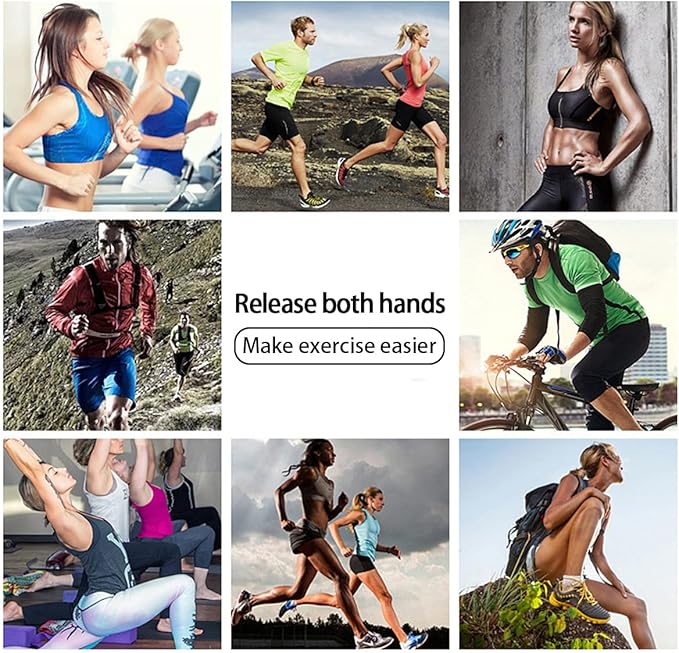 Running Phone Armband for Men Women,Universal Arm Bands for Phones Below 8 Inches,Waterproof Cell Phone Armband for Hiking,Running,Cycling,Climbing(Blue S)