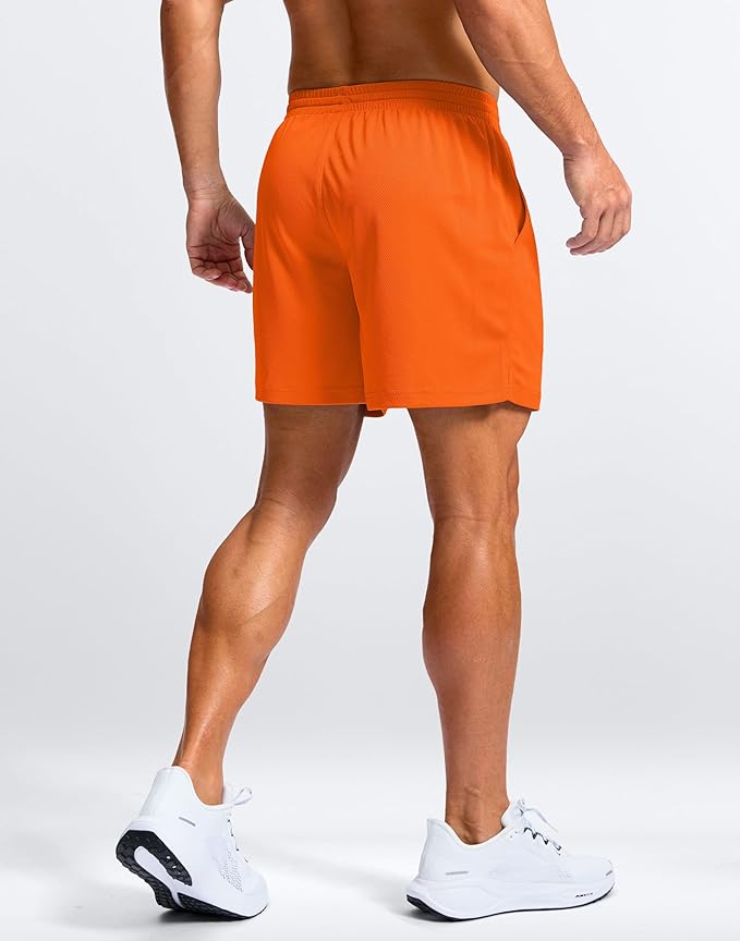 G Gradual Men's Athletic Workout Shorts with Pockets 5"/7"/9" Lightweight Quick Dry Gym Basketball Running Shorts for Men