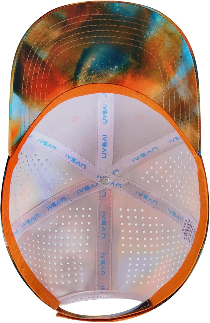 UPF 50+ Performance Water Resistant Baseball Cap Lightweight Breathable Hat Golf Running Boat Hiking for Men Women