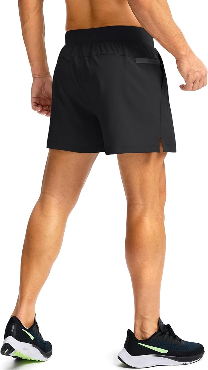 Men's Running Shorts with Zipper Pockets 9 Inch/ 7 Inch / 5 Inch Lightweight Quick Dry Gym Workout Athletic Shorts for Men