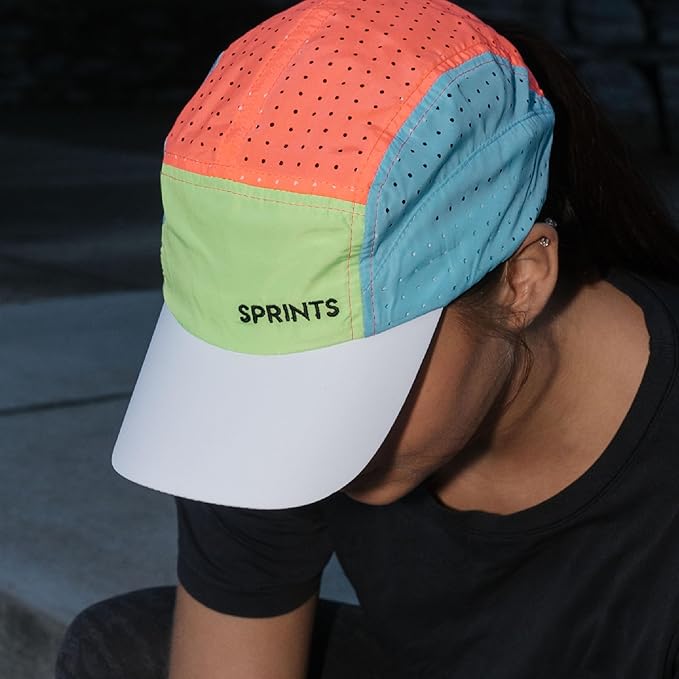 Sprints Race Day Performance HyperG Racing Cap | The Lightweight, Quick Dry, Running, Sport Hat, One Size, Unisex