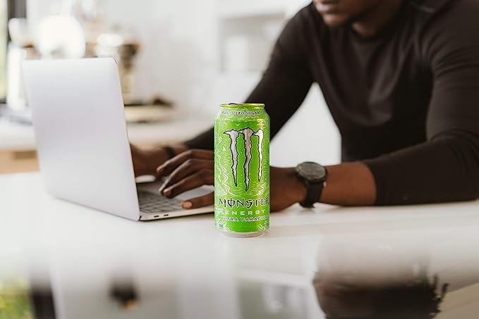 Monster Energy Ultra Paradise, Sugar Free Energy Drink, 16 Ounce (Pack of 24)