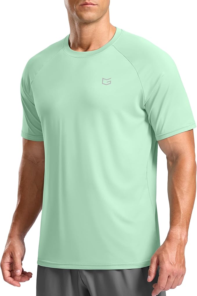 G Gradual Men's Workout Athletic T-Shirts Moisture Wicking Cooling Running Shirts Short Sleeve Performance Tee for Gym Tennis