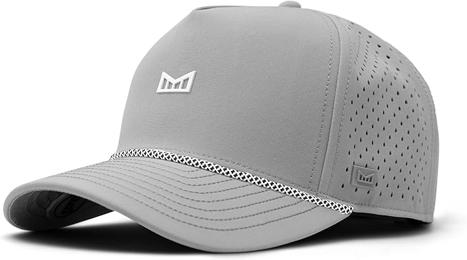 melin Odysea Rope Bulls Icon Hydro, Trucker & Rope Hat, Performance Hat for Men & Women, Water-Resistant Fitted Baseball Cap