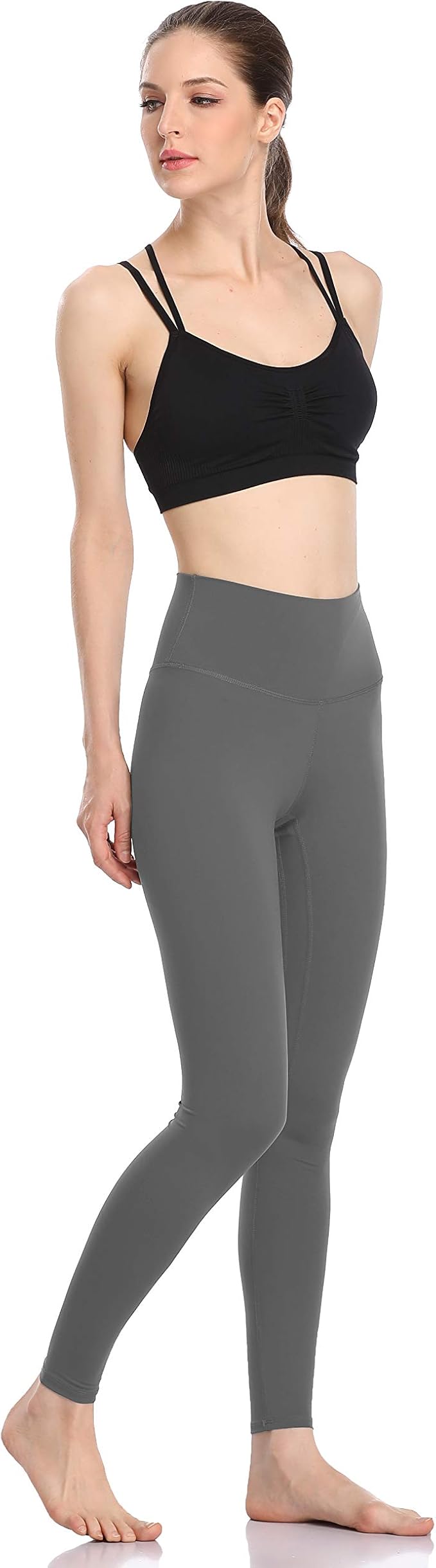 Colorfulkoala Women's Buttery Soft High Waisted Yoga Pants Full-Length Leggings