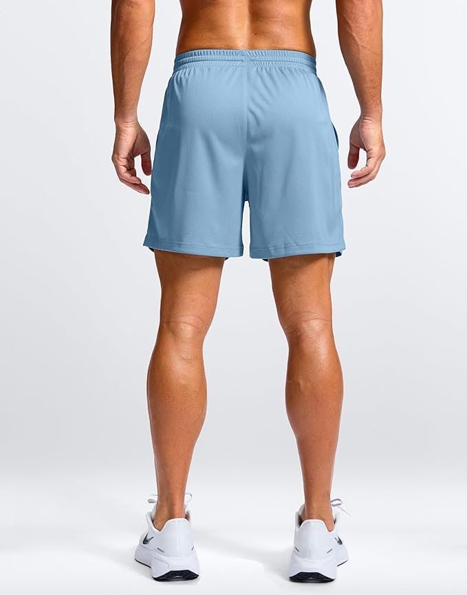 G Gradual Men's Athletic Workout Shorts with Pockets 5"/7"/9" Lightweight Quick Dry Gym Basketball Running Shorts for Men