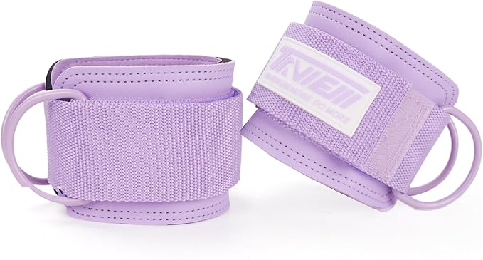 TAVIEW Ankle Straps Cable Machine Attachment for Gym - Cable Kickback Ankle Straps - Padded Ankle Cuffs for Glute Kickbacks and Leg Workouts