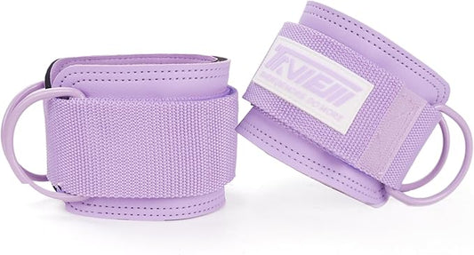 TAVIEW Ankle Straps Cable Machine Attachment for Gym - Cable Kickback Ankle Straps - Padded Ankle Cuffs for Glute Kickbacks and Leg Workouts