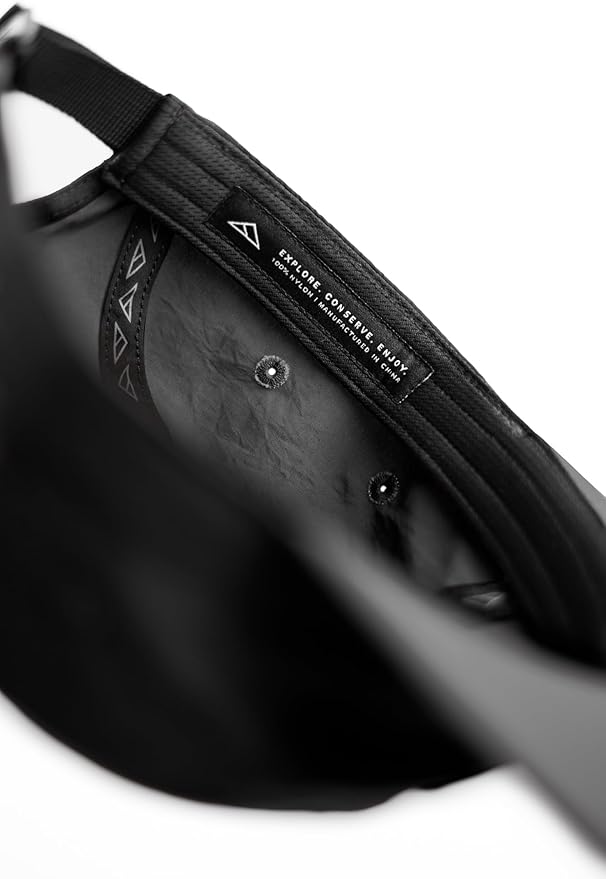 Tillak Wallowa Camp Hat, Lightweight Nylon 5 Panel Cap with Snap Closure