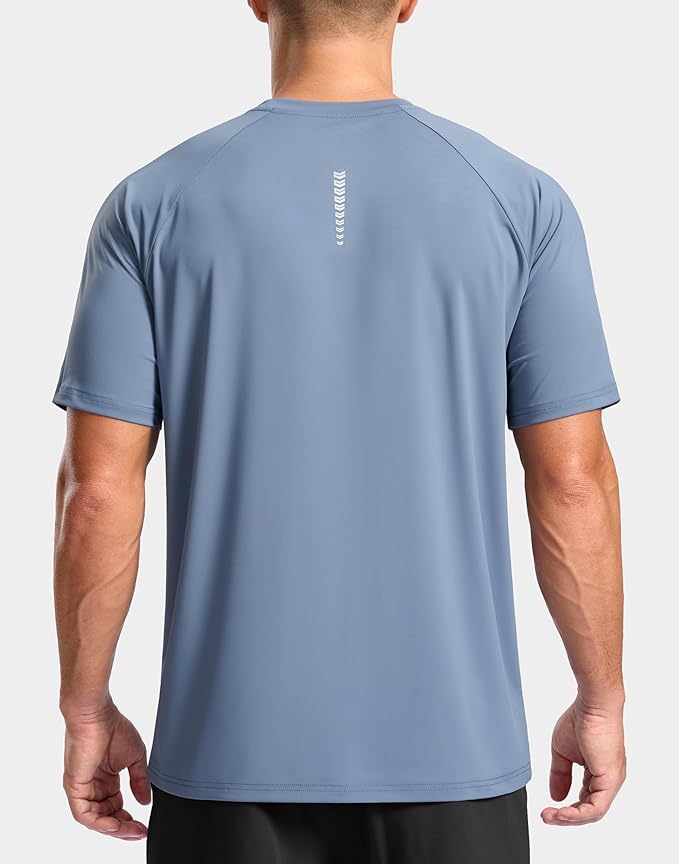 G Gradual Men's Workout Athletic T-Shirts Moisture Wicking Cooling Running Shirts Short Sleeve Performance Tee for Gym Tennis