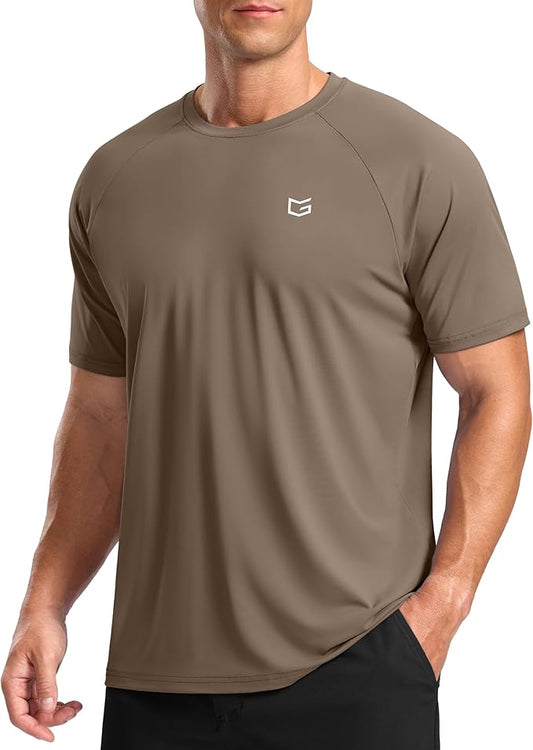 G Gradual Men's Workout Athletic T-Shirts Moisture Wicking Cooling Running Shirts Short Sleeve Performance Tee for Gym Tennis