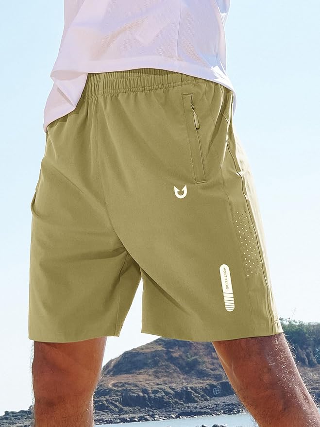 NORTHYARD Men's Athletic Running Shorts Quick Dry Workout Shorts 7"/ 5"/ 9" Lightweight Sports Gym Basketball Tennis Hiking