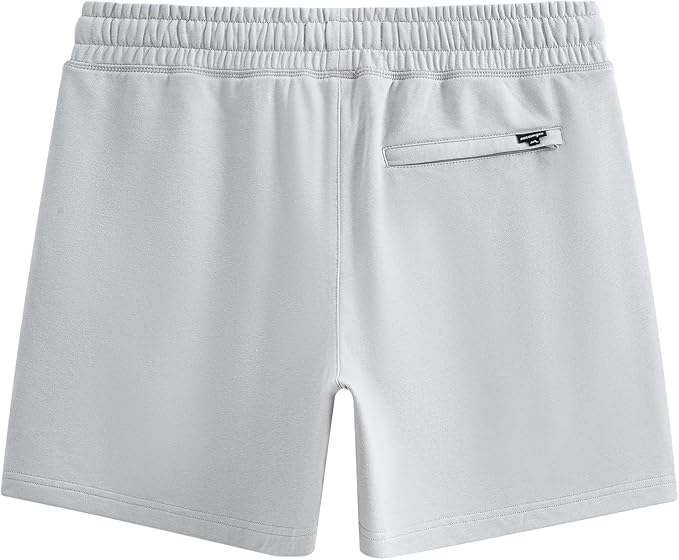 maamgic Mens Athletic Gym Shorts 5.5" Elastic Waist Casual Pajama Pocket Jogger Men Workout Short Pants