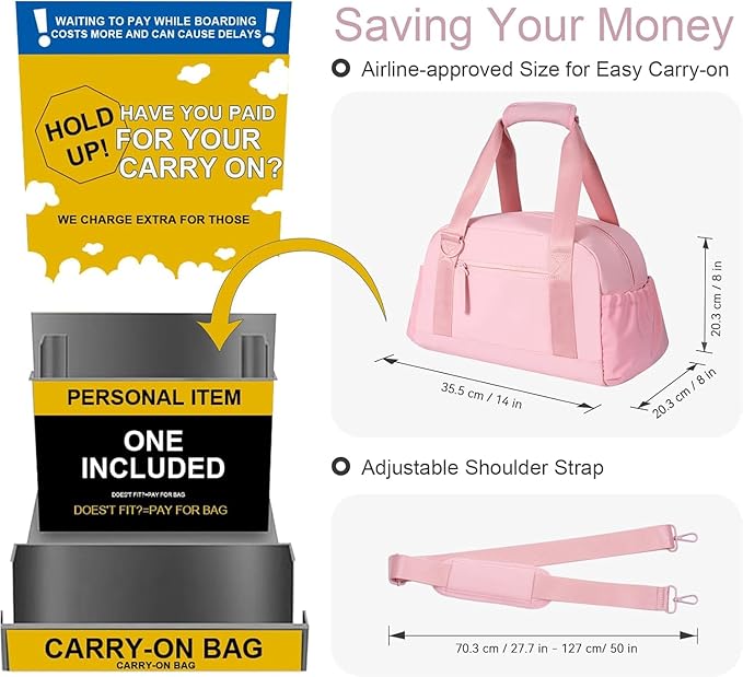 Small Gym Bag 14 inch for Women & Men Mini Gym Duffel Bag with Wet Compartment Waterproof Travel Duffle Bag for Sports Workout Dance