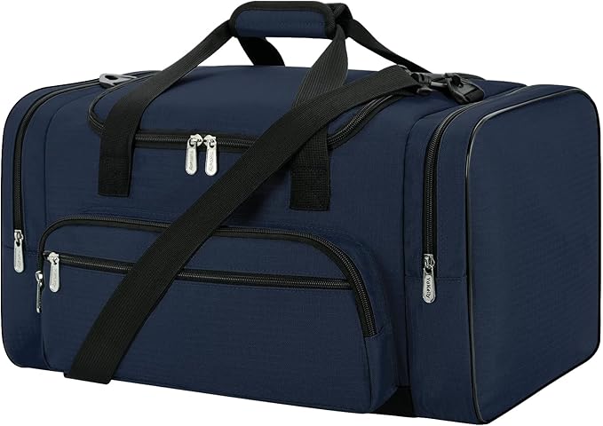 Sports Duffel Bag 20 inch for Travel Gym - Navy Blue