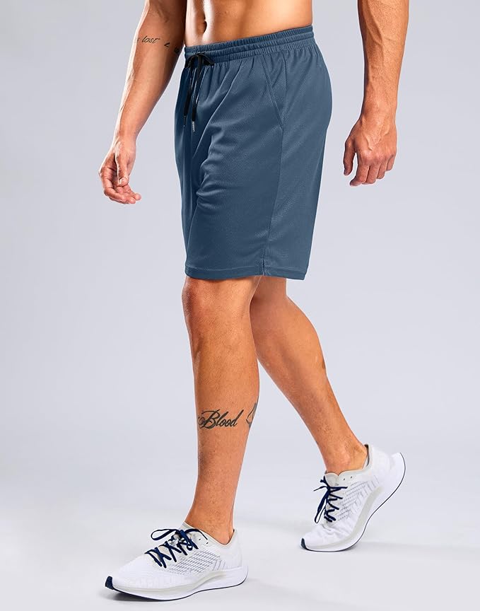 G Gradual Men's Athletic Workout Shorts with Pockets 5"/7"/9" Lightweight Quick Dry Gym Basketball Running Shorts for Men