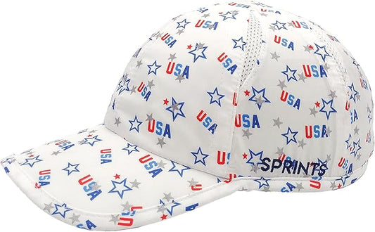 Sprints Race Day Performance HyperG Racing Cap | The Lightweight, Quick Dry, Running, Sport Hat, One Size, Unisex