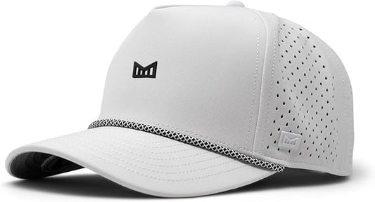 melin Odysea Rope Bulls Icon Hydro, Trucker & Rope Hat, Performance Hat for Men & Women, Water-Resistant Fitted Baseball Cap