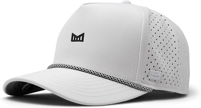 melin Odysea Rope Bulls Icon Hydro, Trucker & Rope Hat, Performance Hat for Men & Women, Water-Resistant Fitted Baseball Cap