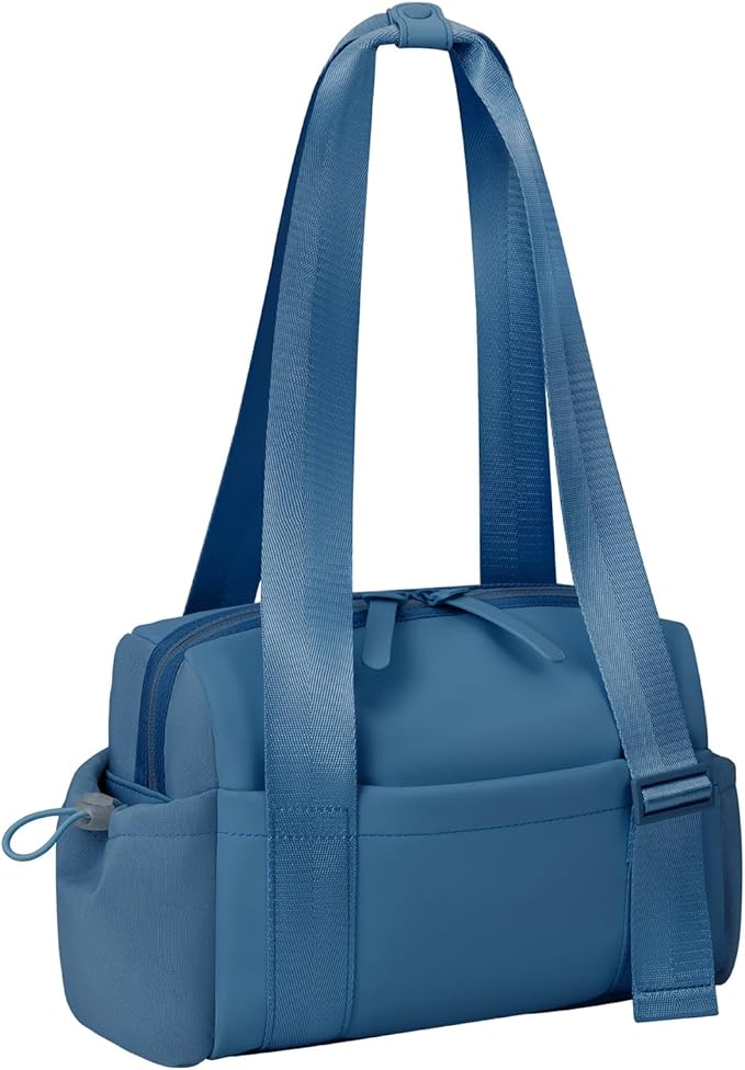 Mini Gym Bag for Women Girls Small Gym Tote Bag with Wet Compartment Waterproof Travel Duffle Bag Cute Workout Sport Bag