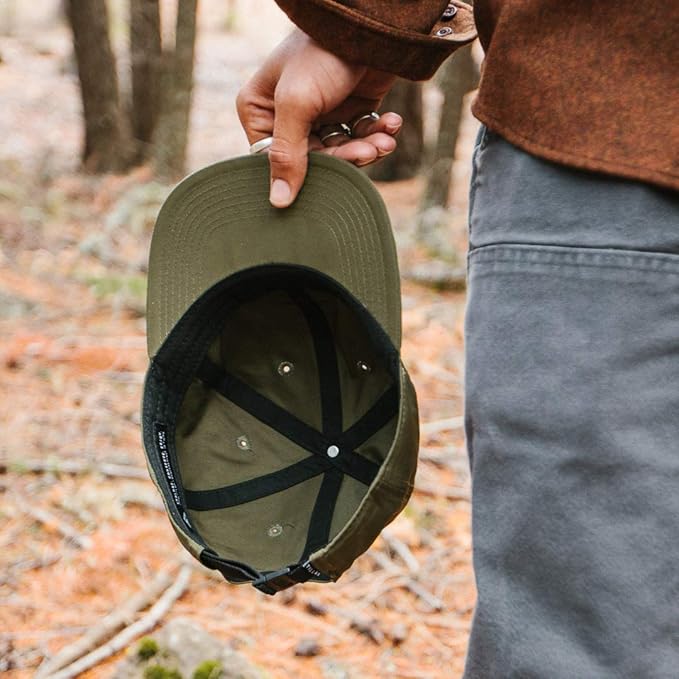 Tillak COHO Six Panel Hat, Kodra Nylon 6 Panel Cap with Snap Closure