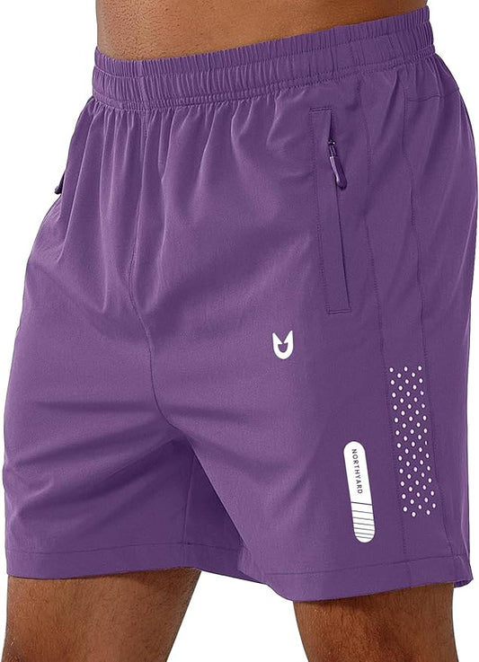 NORTHYARD Men's Athletic Running Shorts Quick Dry Workout Shorts 7"/ 5"/ 9" Lightweight Sports Gym Basketball Tennis Hiking