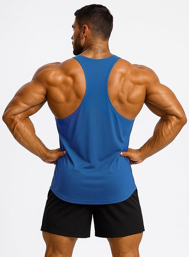 Men's Bodybuilding Stringer Tank Top Sleeveless Gym Shirts