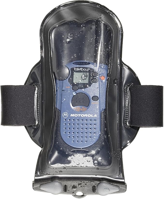 Aquapac Armband Waterproof Phone Case Large, Lanyard, iPhone and Android, Adjustable, Made in The UK, Watersports, Travel Essential, 5 Year Warranty, Running Accessory