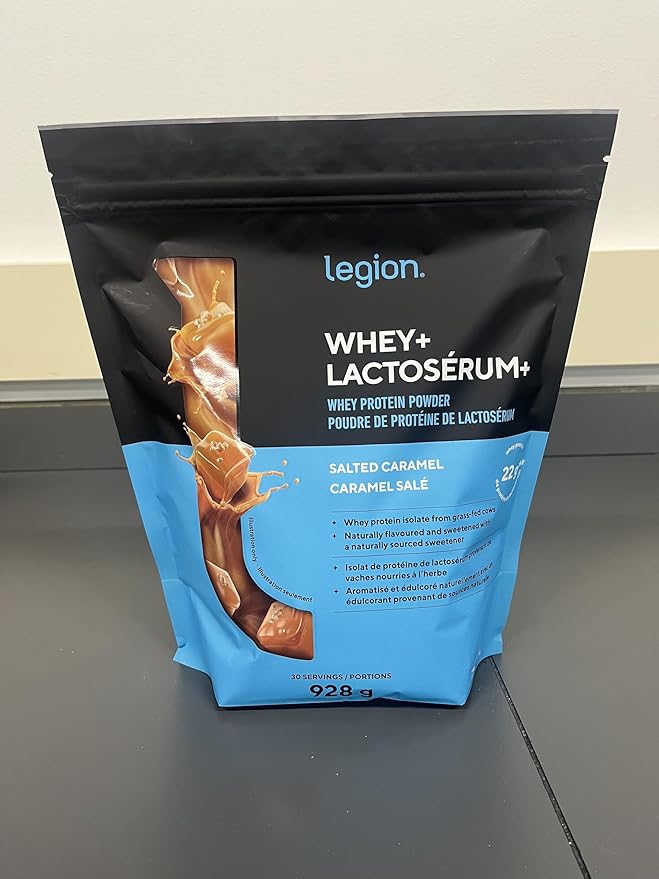 LEGION Whey+ Protein Whey Isolate from Grass Fed Cows - Whey Protein Isolate Powder Low Calorie, Non-GMO, Sugar Free, Lactose and Gluten Free, All Natural Protein Powder for Men & Women, 30 Servings
