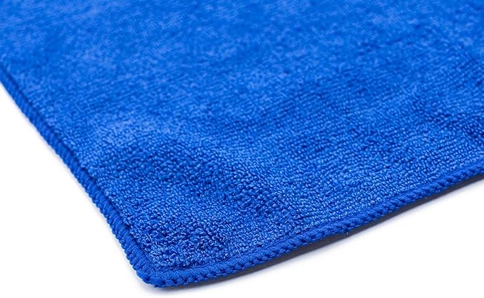 The Rag Company - Sport & Workout Towel - Gym, Exercise, Fitness, Spa, Ultra Soft, Super Absorbent, Fast Drying Premium Microfiber, 320gsm, 16in x 27in, Royal Blue (3-Pack)