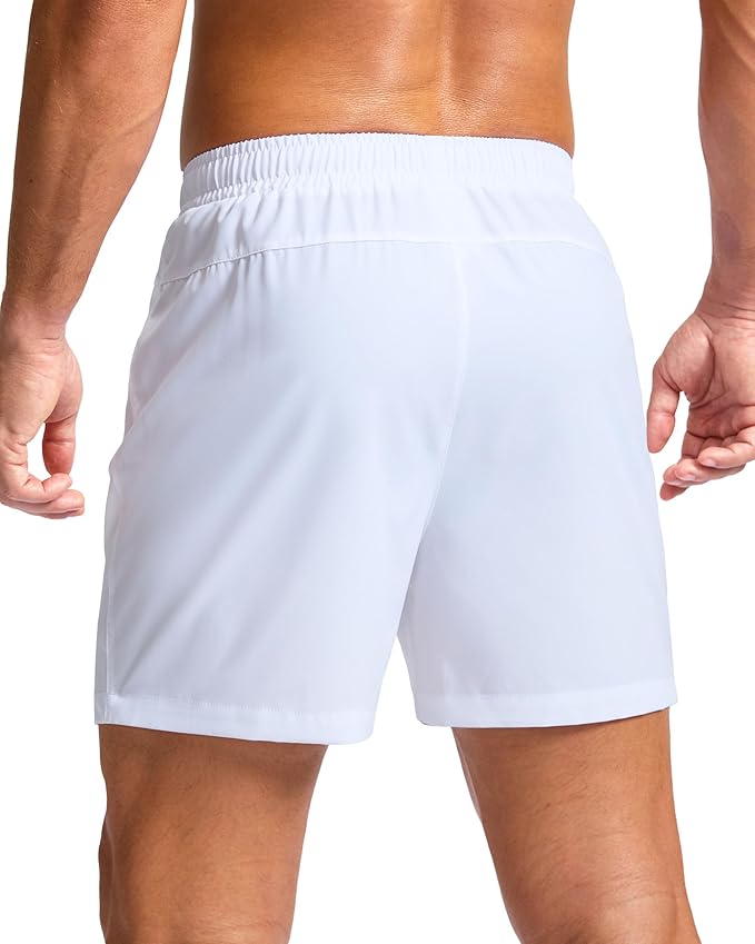 G Gradual Men's Athletic Running Shorts with Zipper Pockets Quick Dry 7"/ 5"/ 9" Workout Gym Shorts for Basketball Hiking