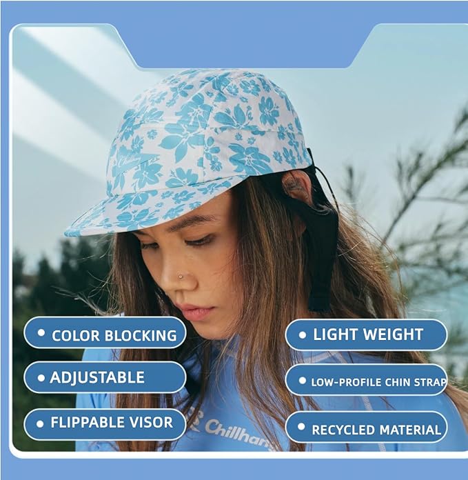 Vintage American-Style Sports Sunscreen Baseball Cap,Outdoor Camping Sunshade Waterproof and Non-Slip Surfing Hat Water Sport