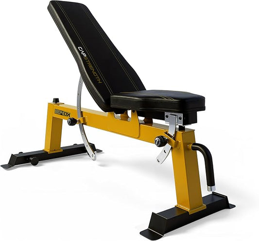 CAP Barbell Deluxe Utility Weight Bench Color Series
