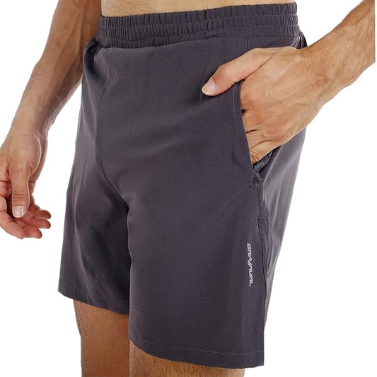 Men's Running Shorts 6" Quick Dry Gym Athletic Workout Shorts for Men with Pockets