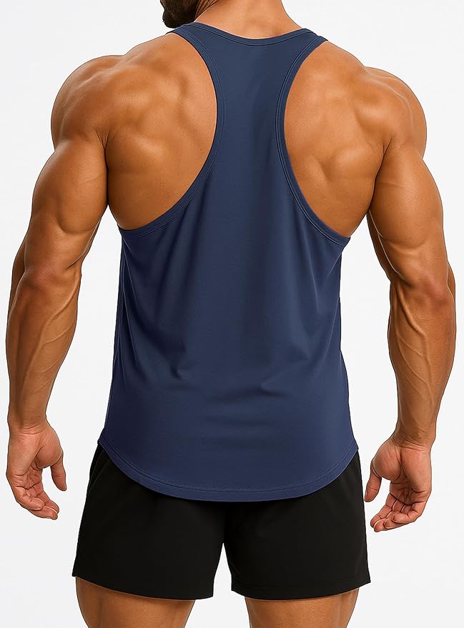 Men's Bodybuilding Stringer Tank Top Sleeveless Gym Shirts