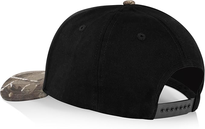 Ozark Snapback Trucker Hat | Blank Baseball Hat for Men and Women | Fitted Baseball Caps | Lightweight, Outdoor, Curved Bill